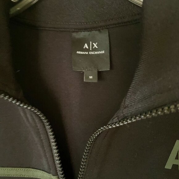 Armani Exchange Full-Zip Cardigan Sweatshirt, Truck Jacket - Picture 8 of 12